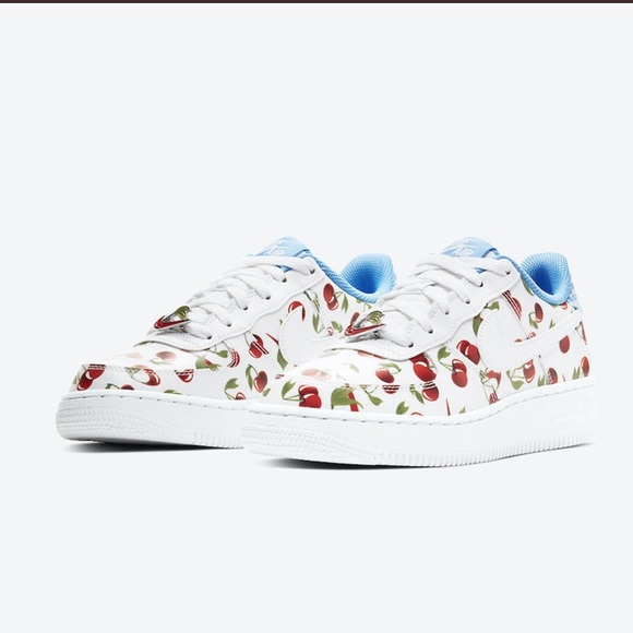 🍒Nike Air Force 1 “Red Cherries” 🍒 - Picture 5 of 8